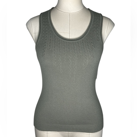Stella McCartney cashmere racerback knit sweater - Picture 1 of 9
